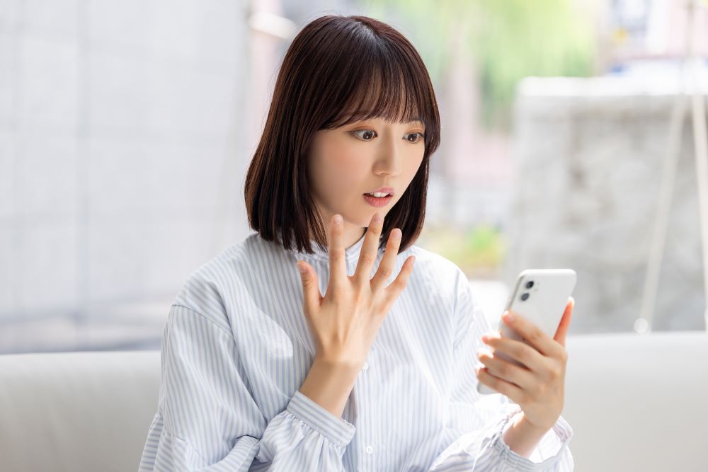 驚くパパ活女子